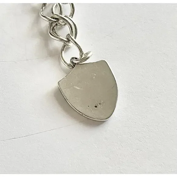 1960s 925 Sterling St. Thomas Aquinas Catholic School Dallas TX 4-Charm Bracelet - Picture 7 of 12